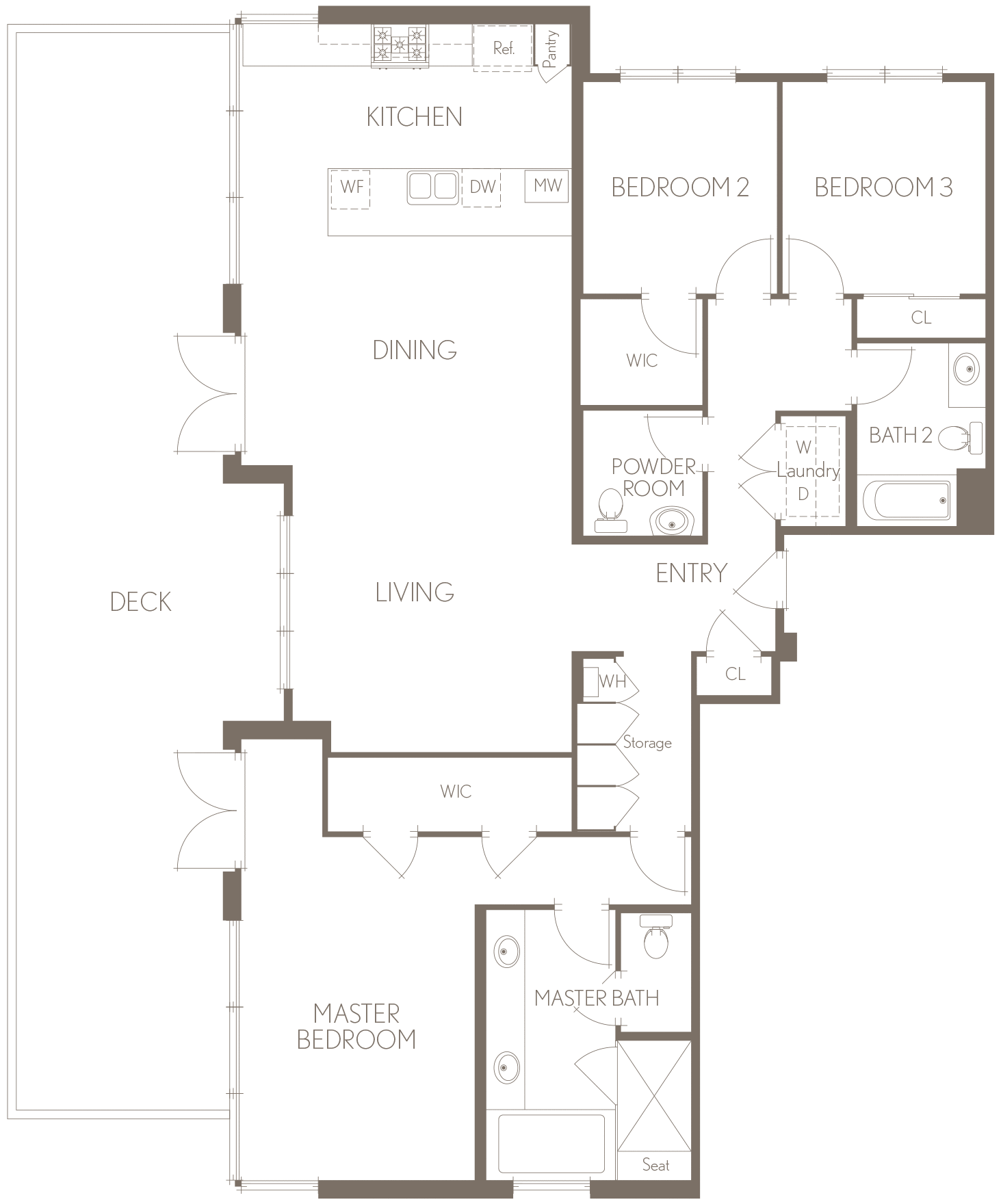 The Altan | Residence 34 Floor Plan